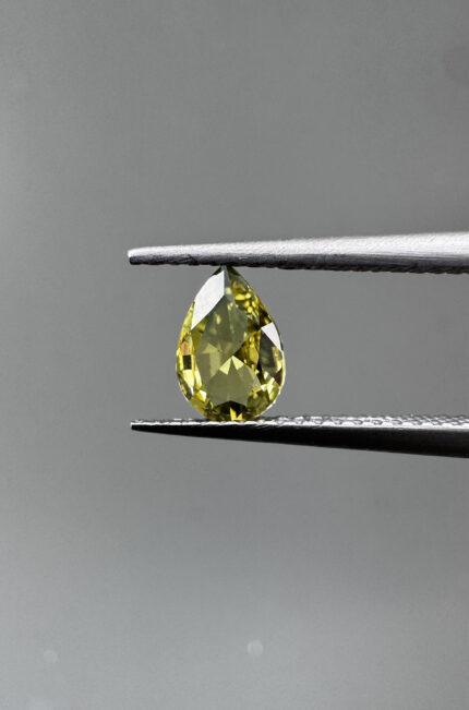 Yellow Pear Sapphire